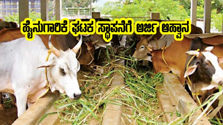 Subsidy for dairy unit