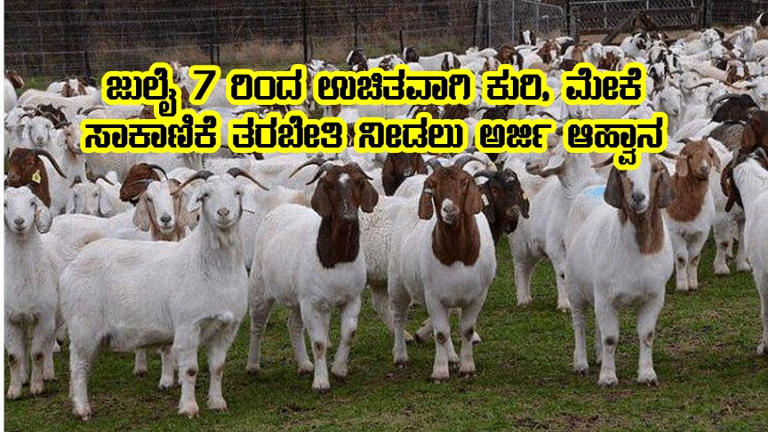 Free Goat farming training for two days