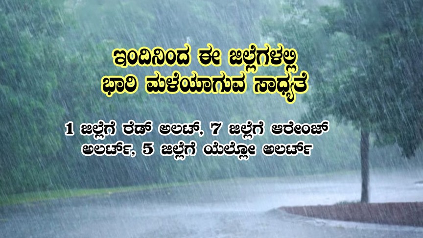 Monsoon Heavy rain alert