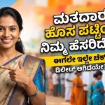 Voter new list check