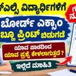 SSLC exam Blue Print