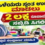 Udyogini scheme subsidy get